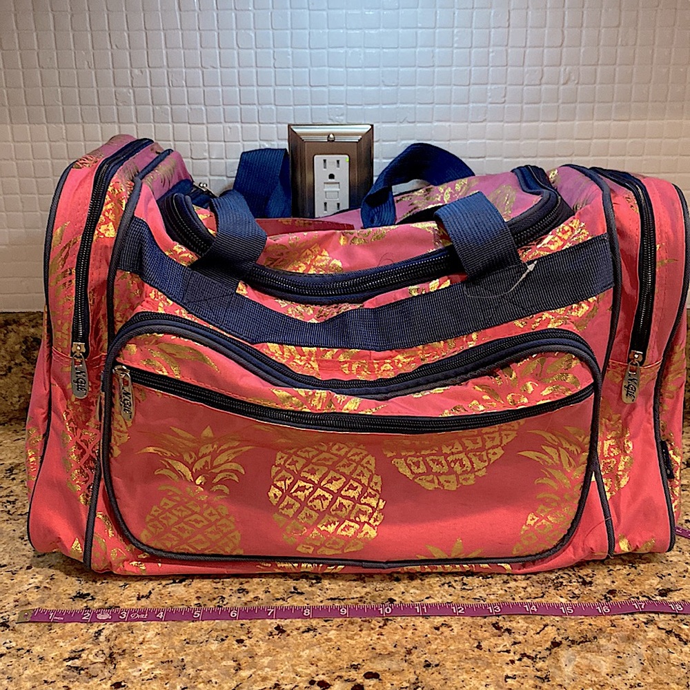 Pink Pineapple Weekender Bag